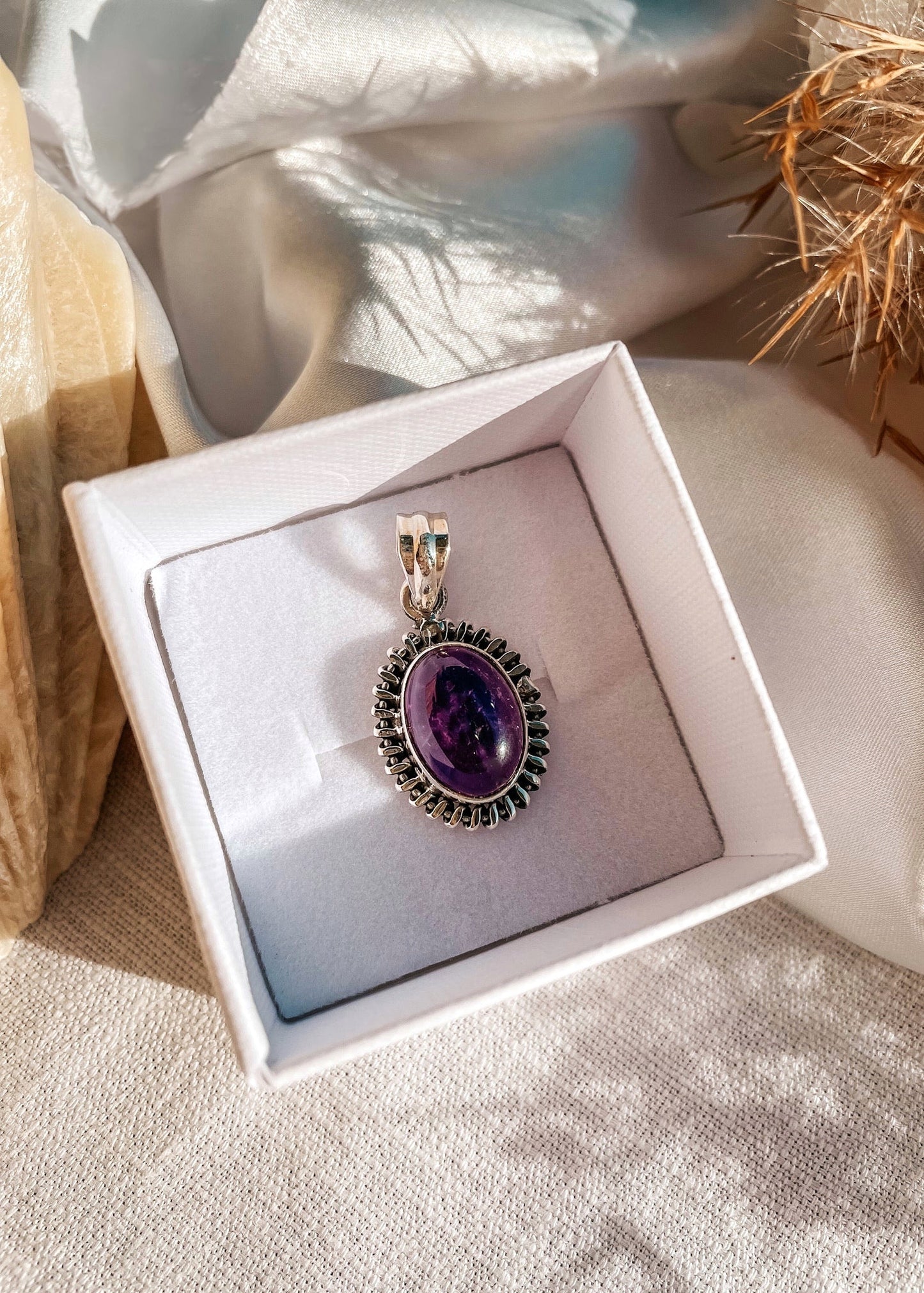 Katrina Amethyst Pendant