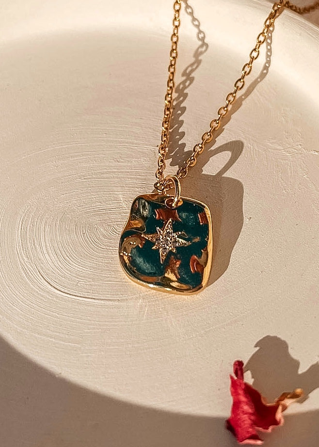Starry Nights Gold Necklace