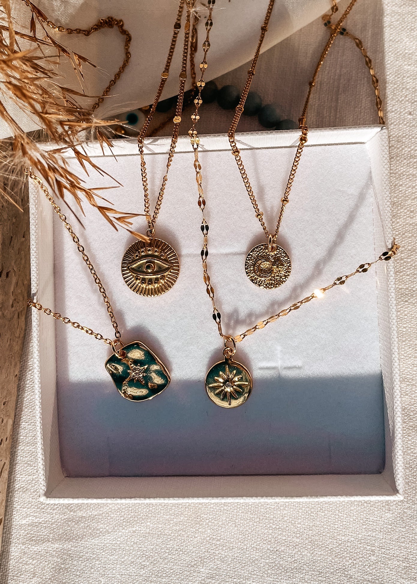 Northern Star Gold Necklace