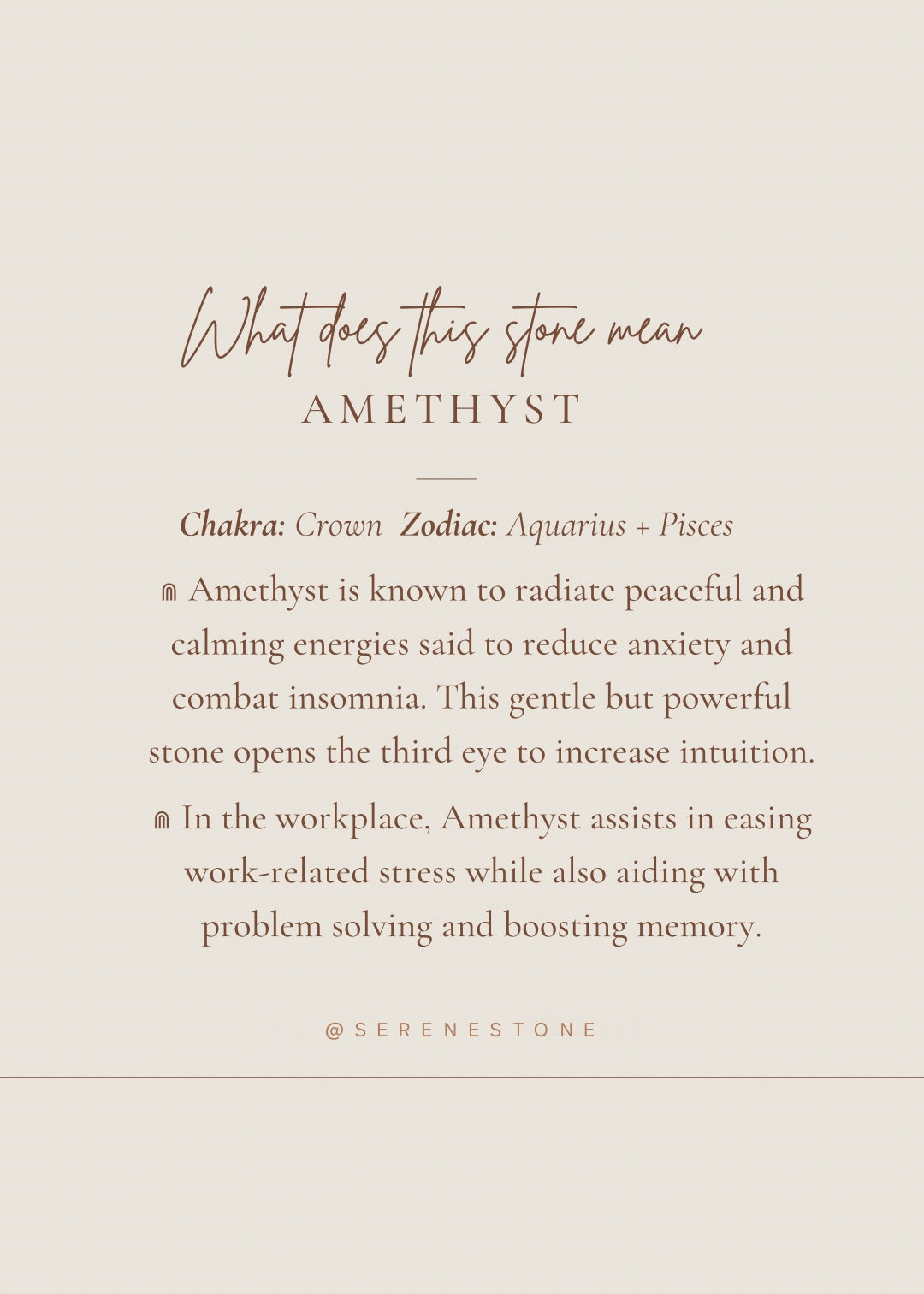 Amethyst Boho Ring