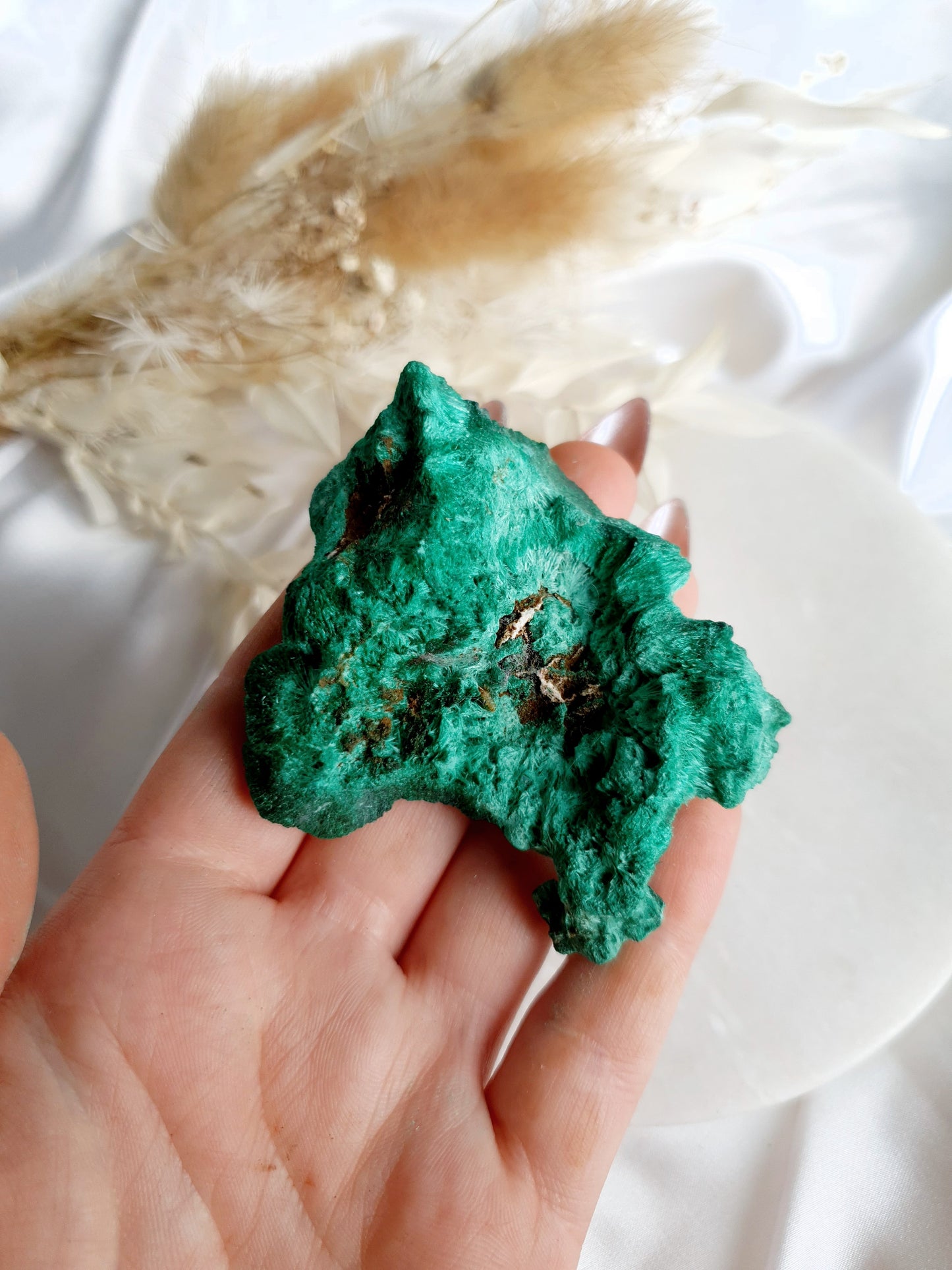 Fibrous Malachite