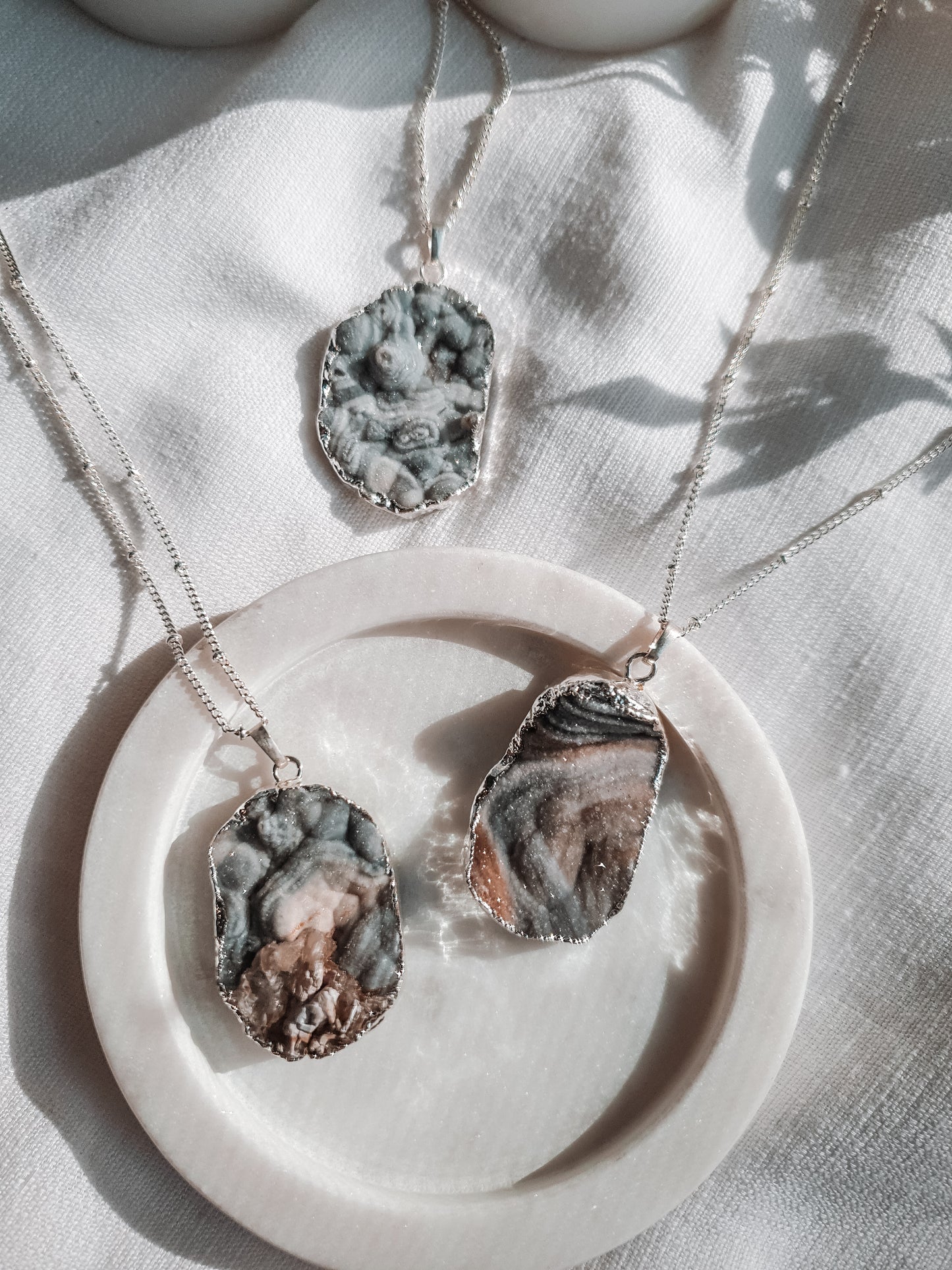 Druzy Agate Pendant