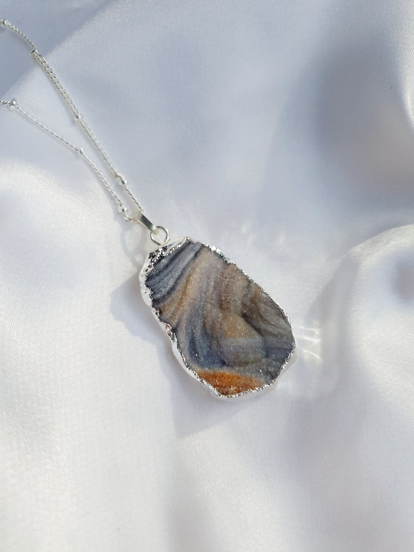 Druzy Agate Pendant