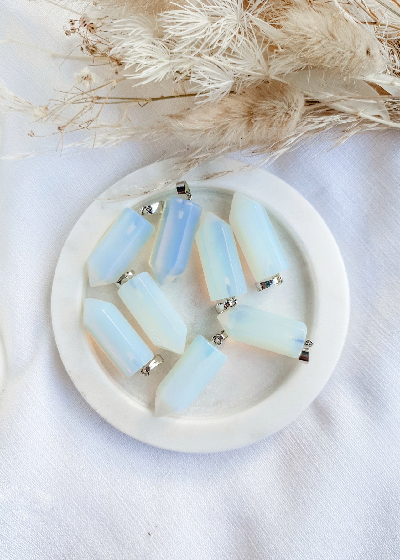 Opalite Bullet Pendant