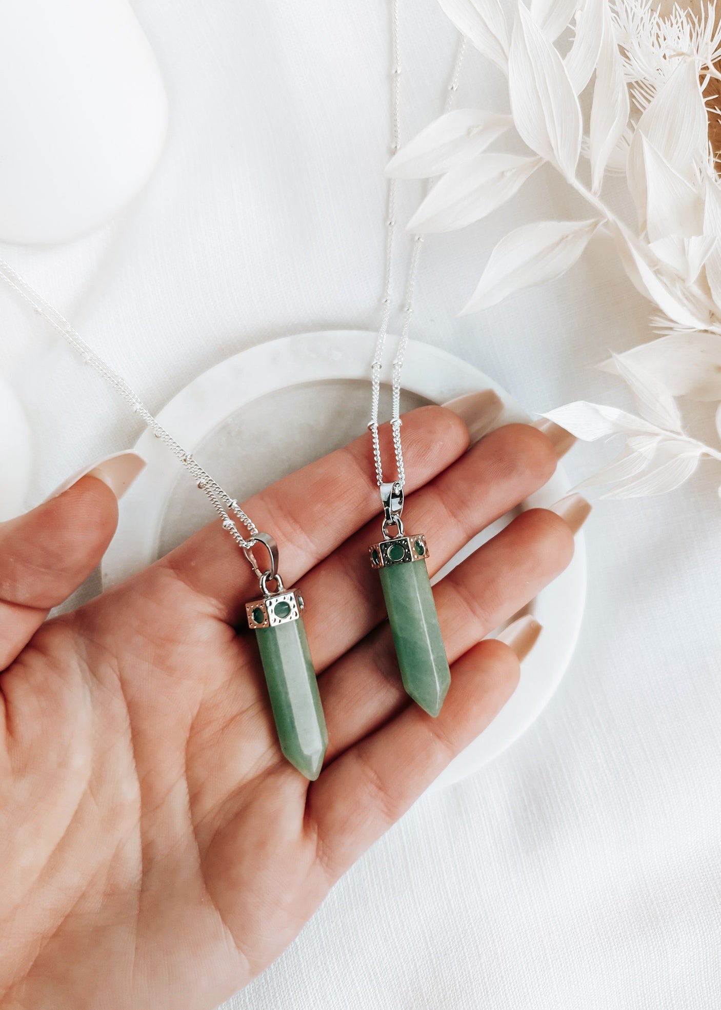 Green Aventurine Point Pendant