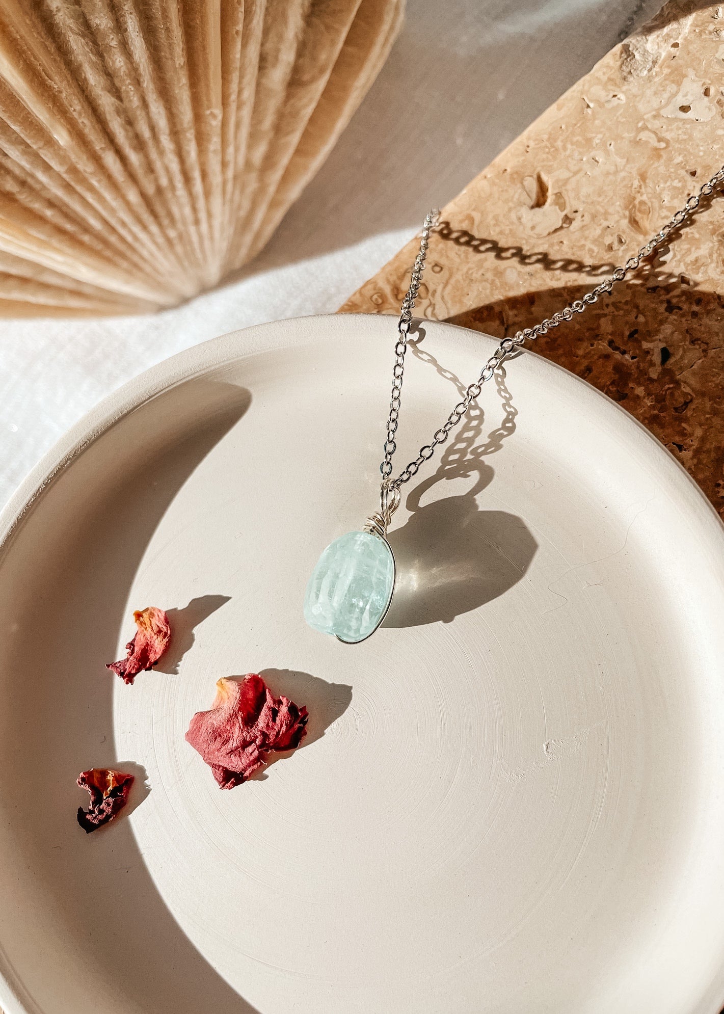 Aquamarine Necklace