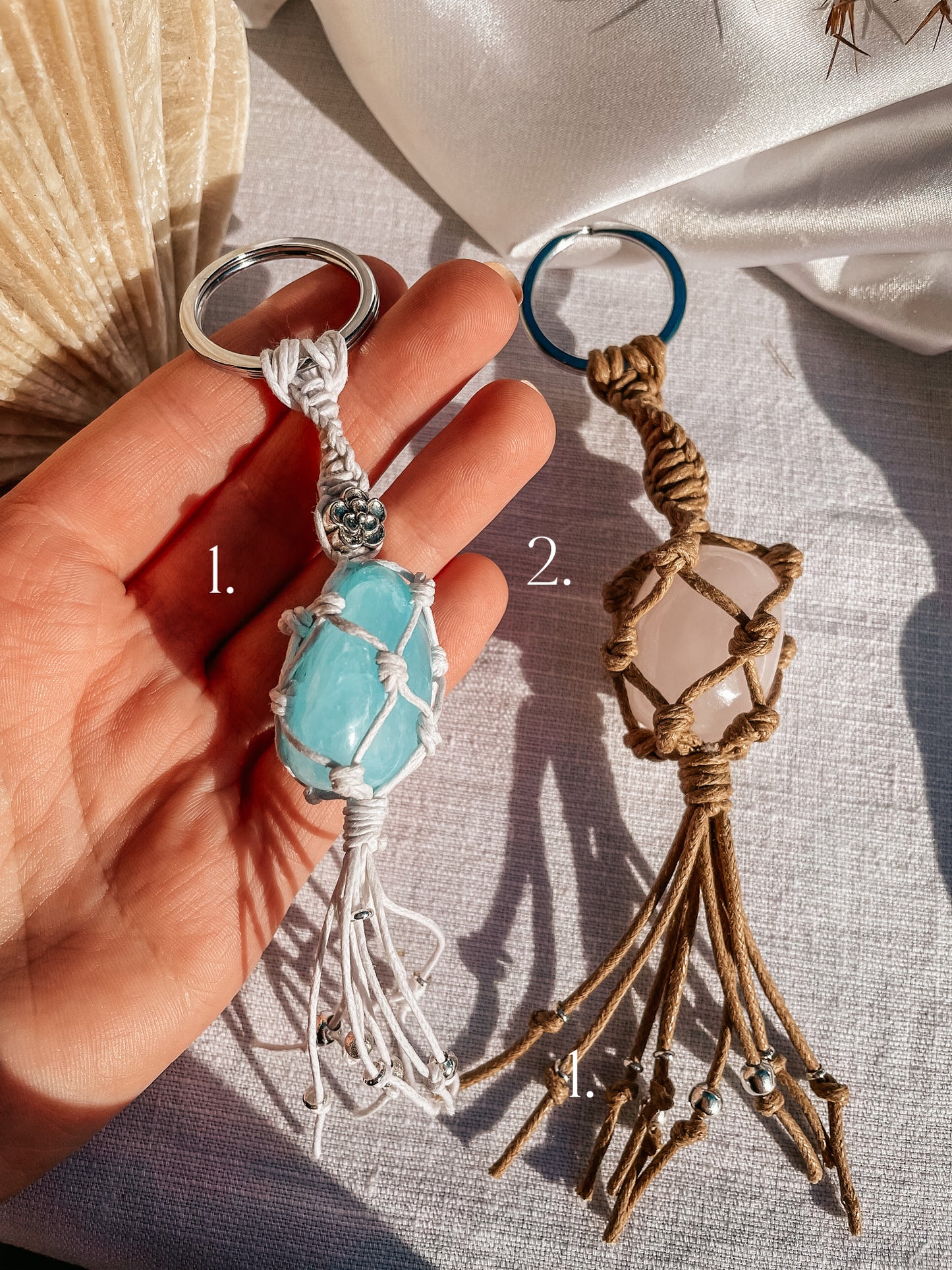 Gemstone Keychain