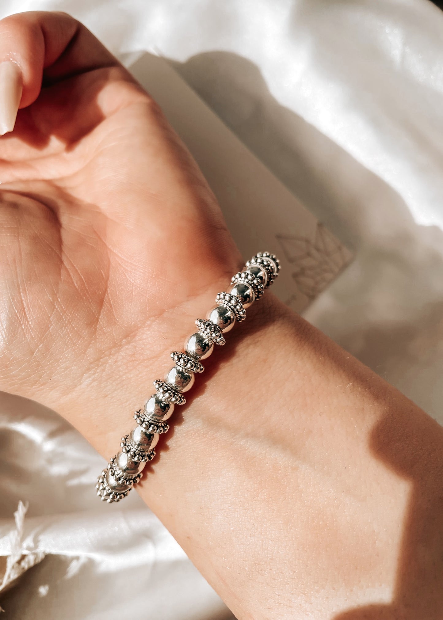 Silver Stacking Bracelet
