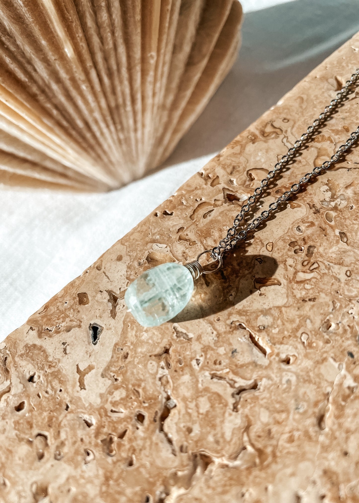 Aquamarine Necklace