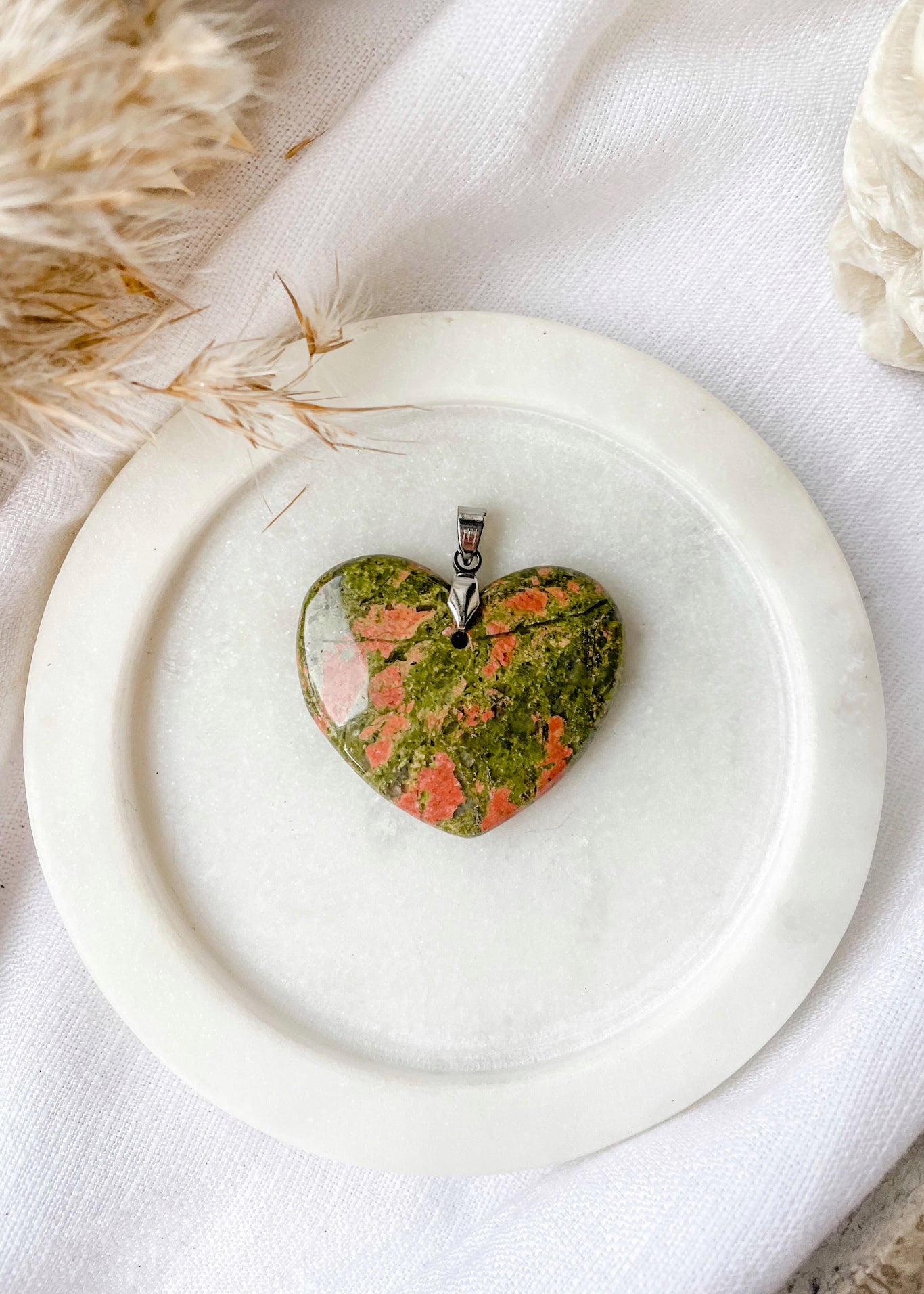 Unakite Pendant