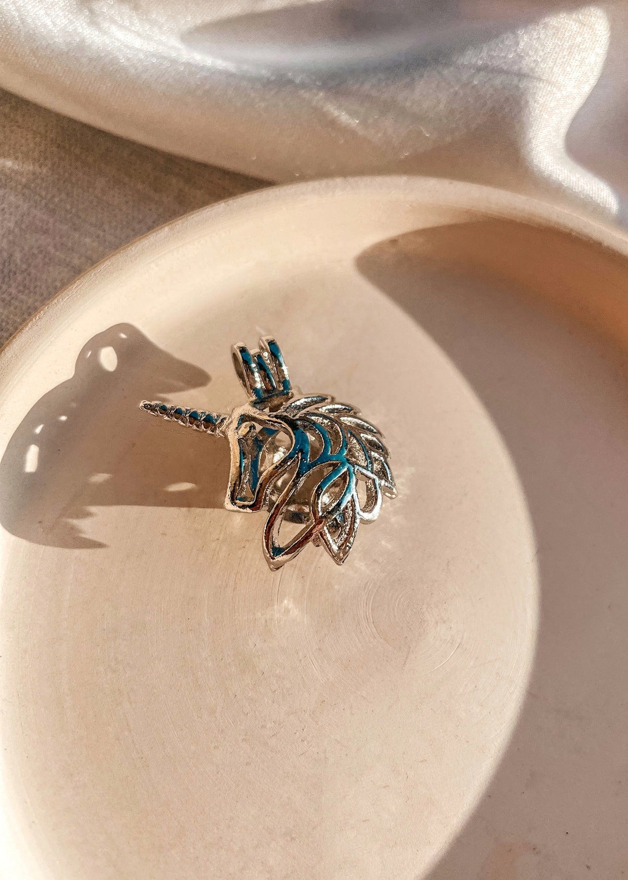 Unicorn Interchangeable Stone Necklace