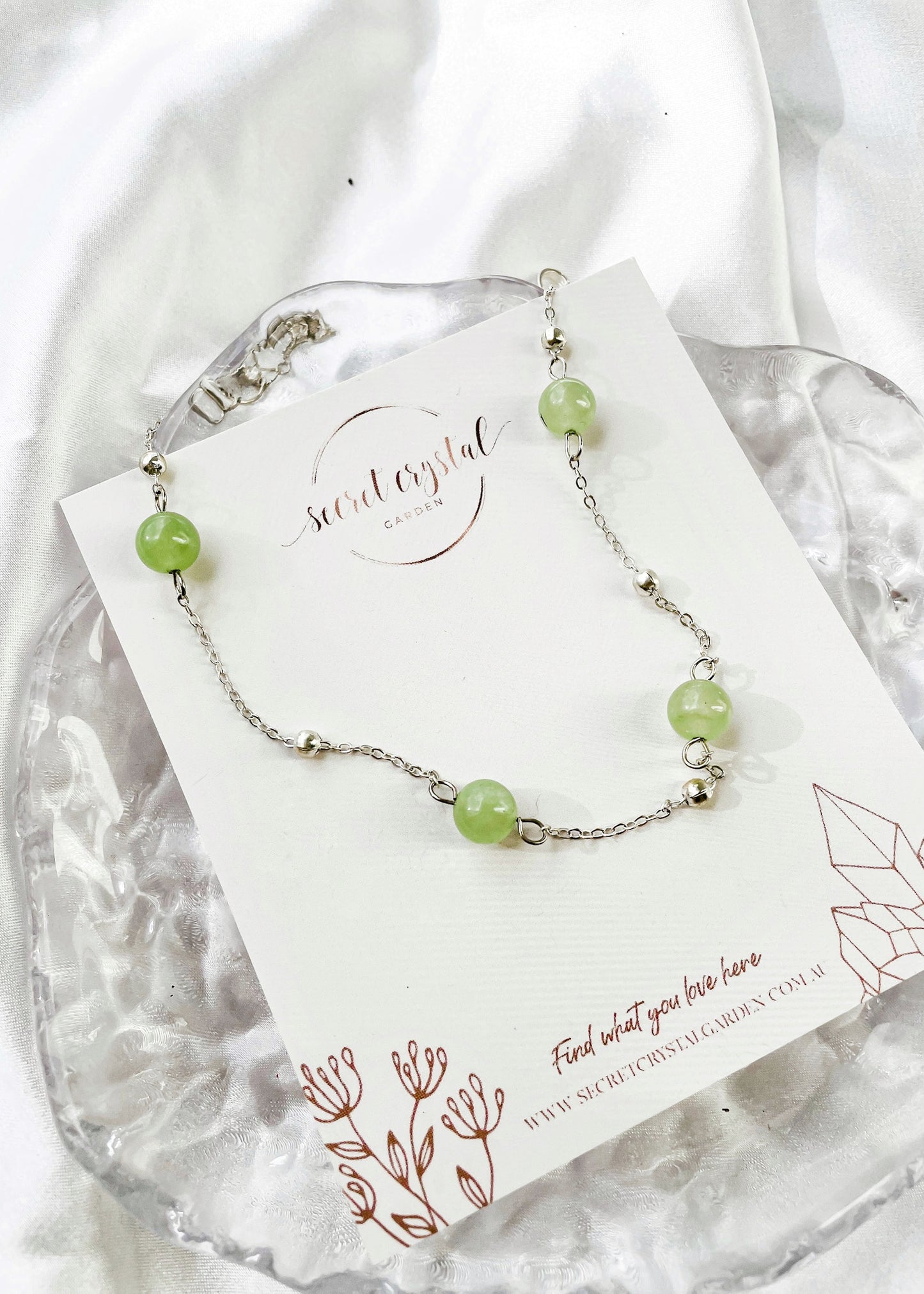 Jade Chain Anklet