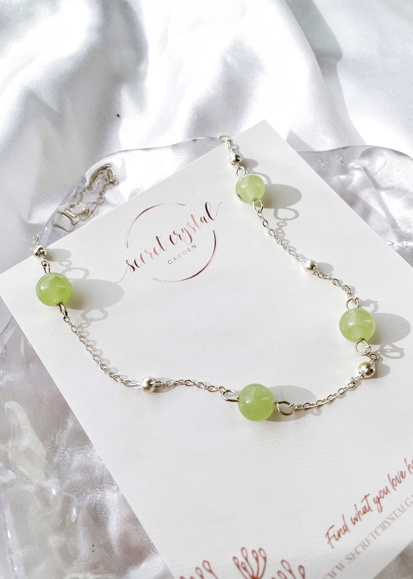 Jade Chain Anklet