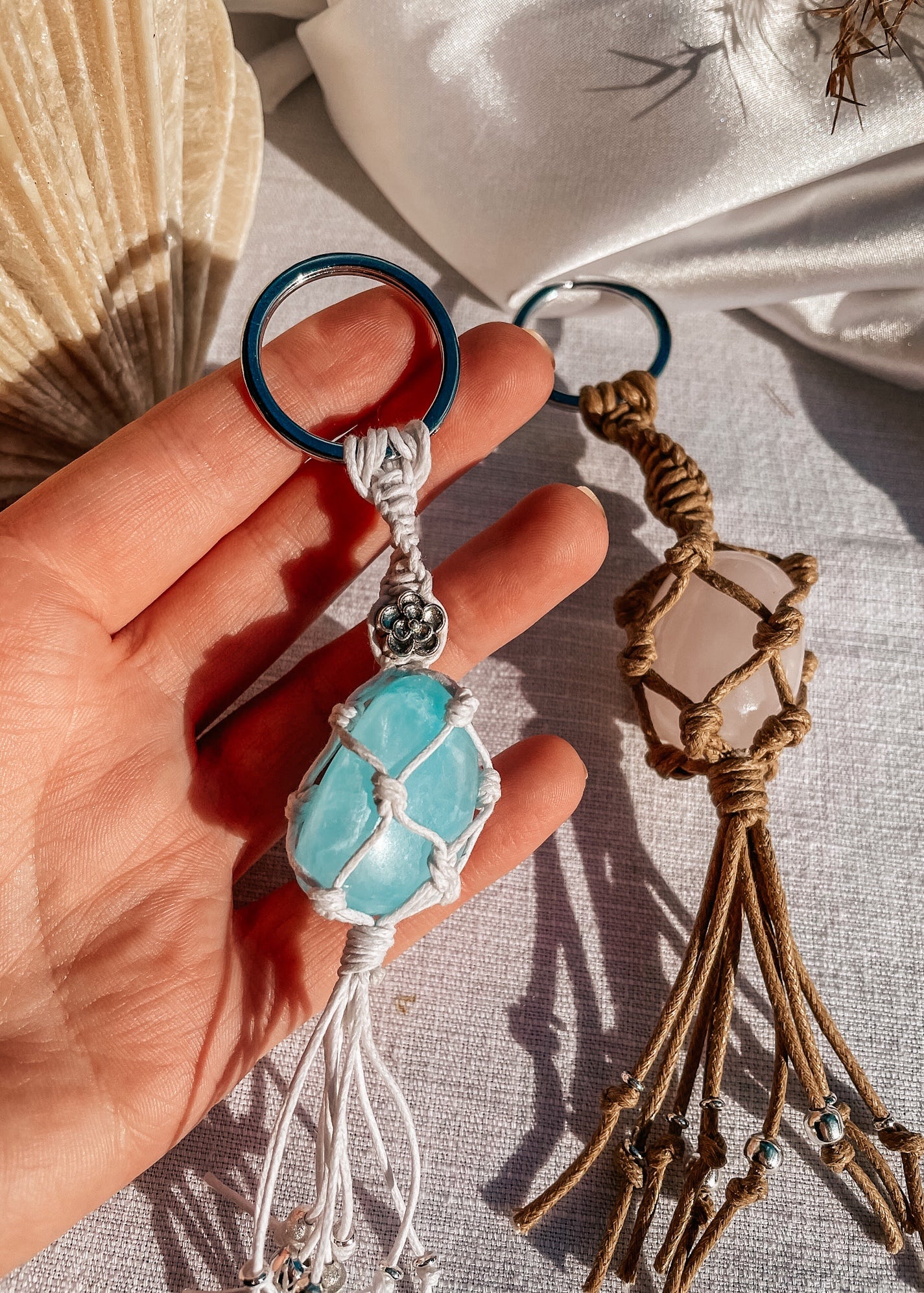 Gemstone Keychain