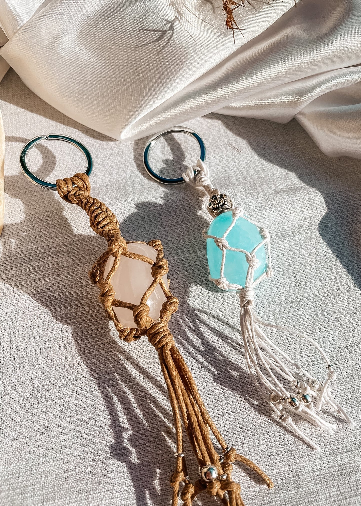 Gemstone Keychain