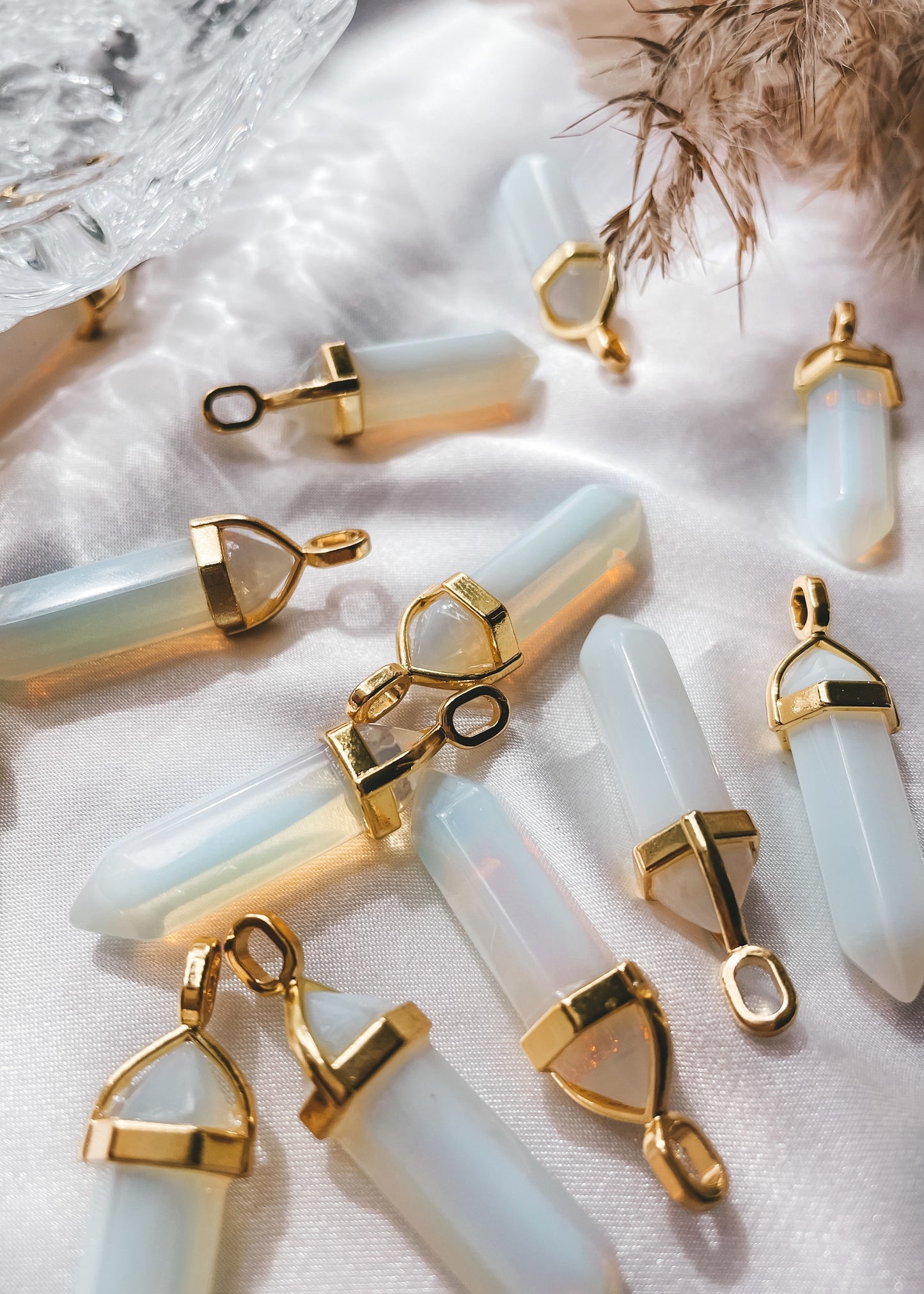 Opalite Gold Pendant