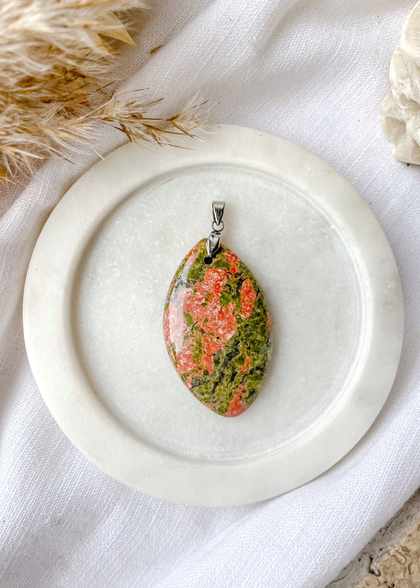 Unakite Pendant