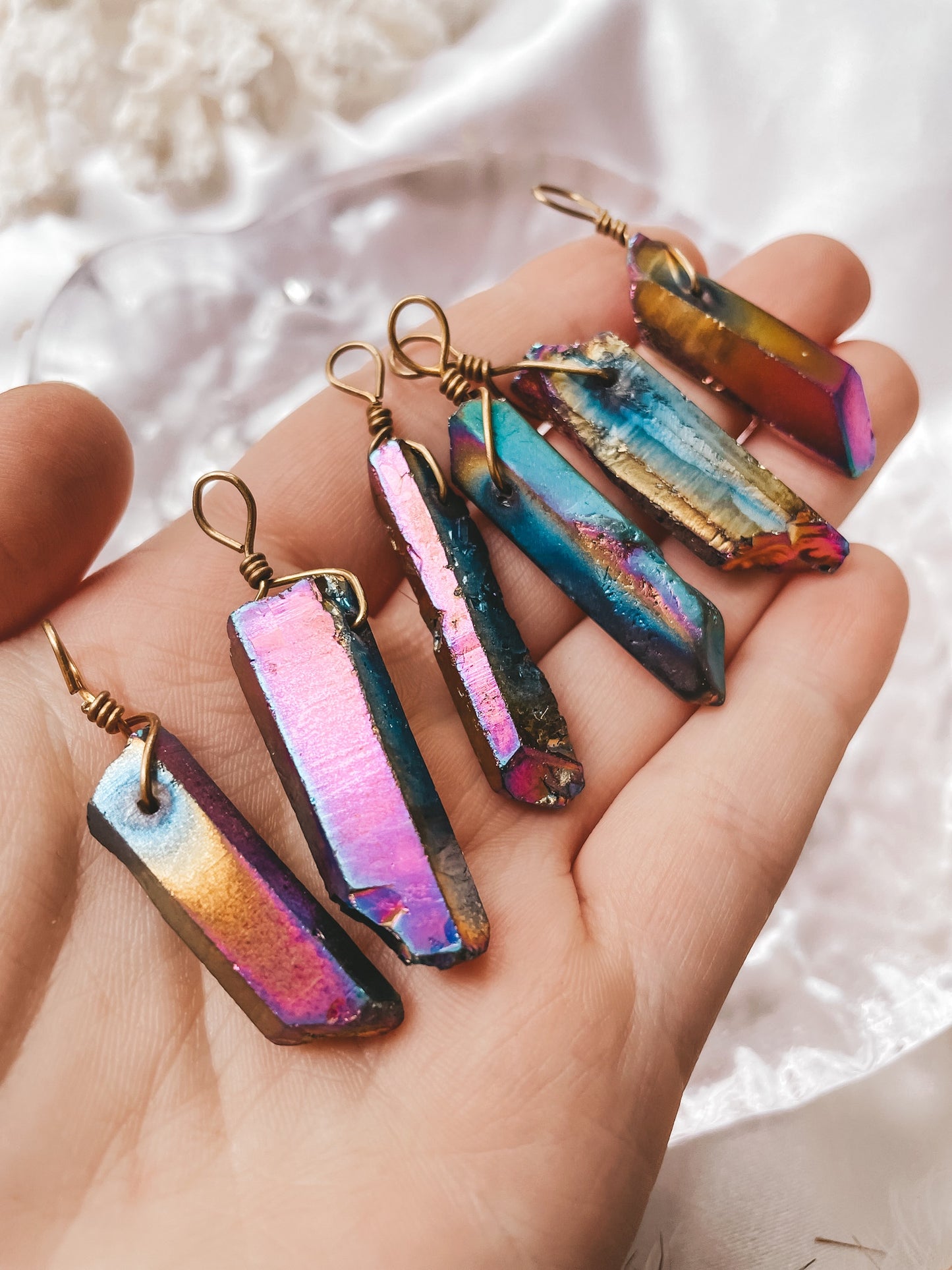 Rainbow Quartz Pendant
