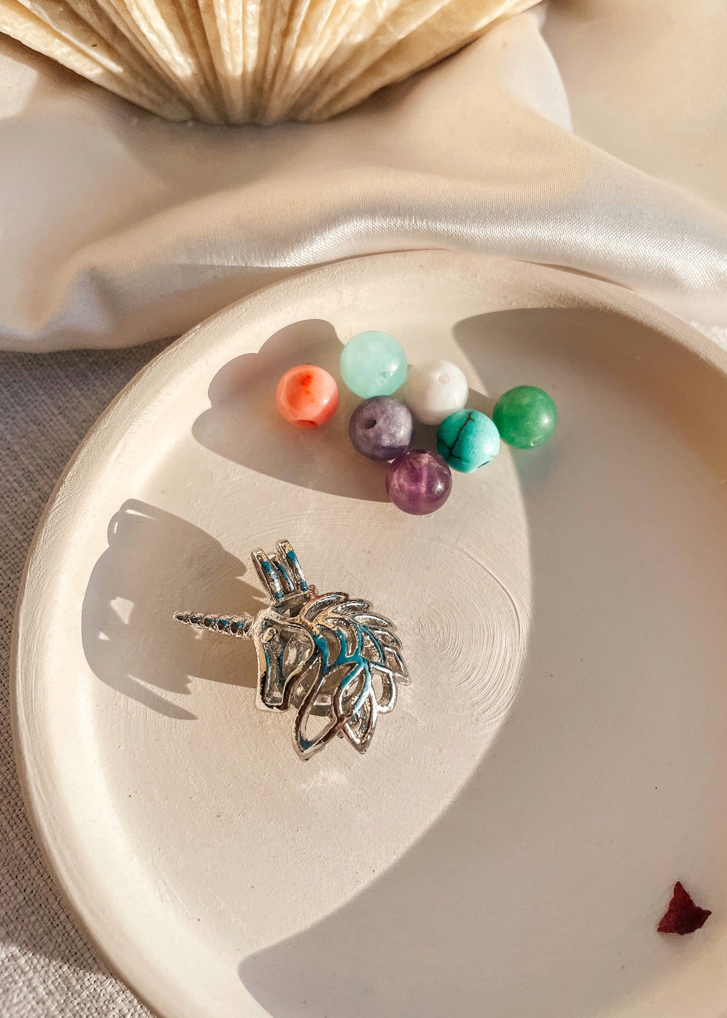Unicorn Interchangeable Stone Necklace