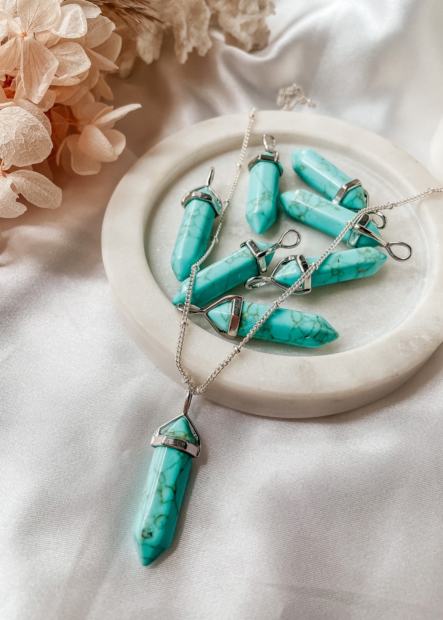 Turquoise Point Pendant