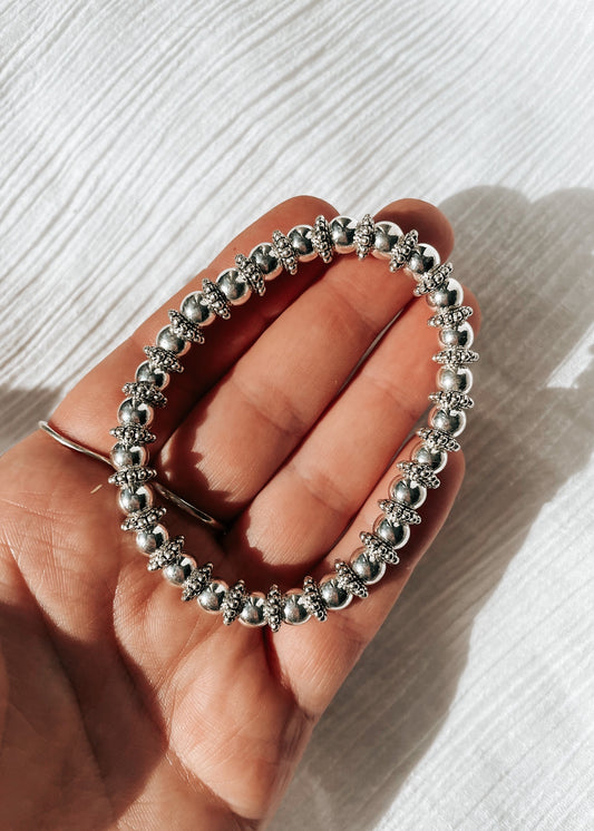 Silver Stacking Bracelet
