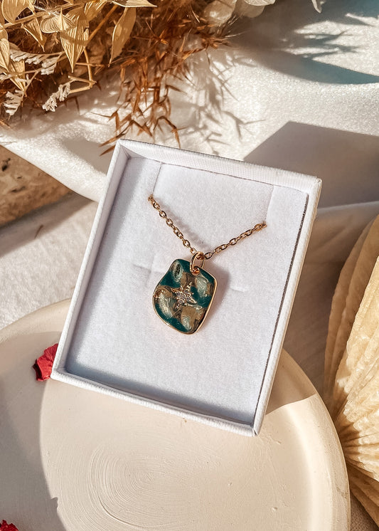 Starry Nights Gold Necklace