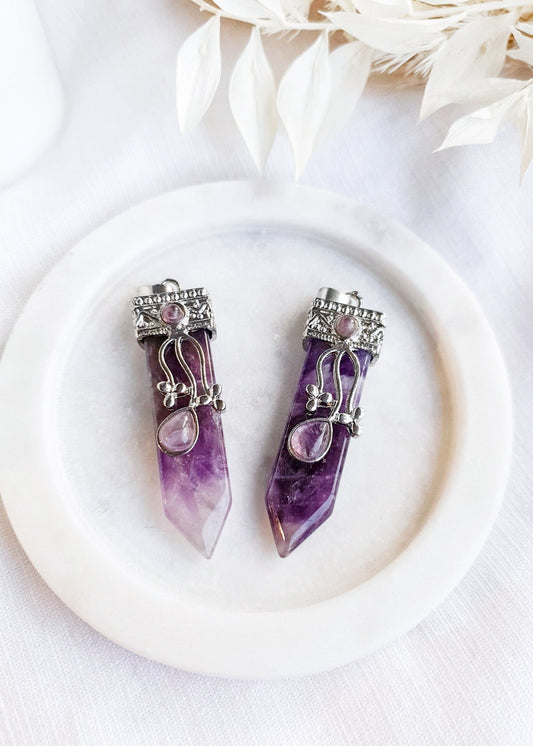Amethyst Vine Pendant