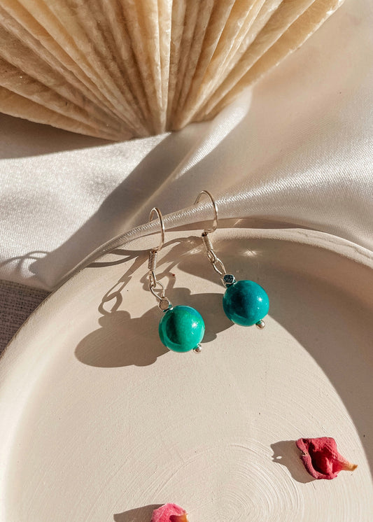 Chrysocolla Earrings
