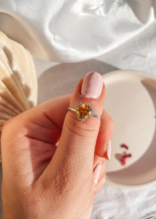 Citrine Trillion Set