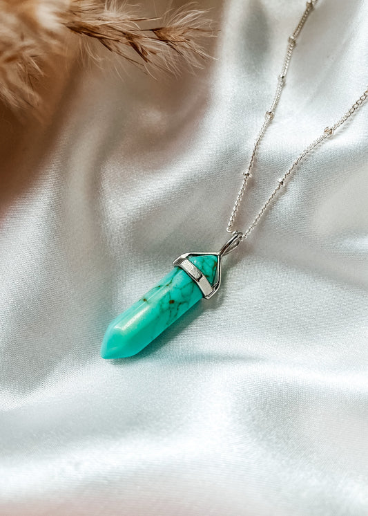 Turquoise Point Pendant
