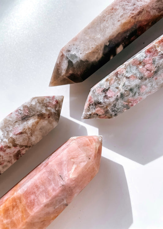 Pink Tourmaline Point Tower