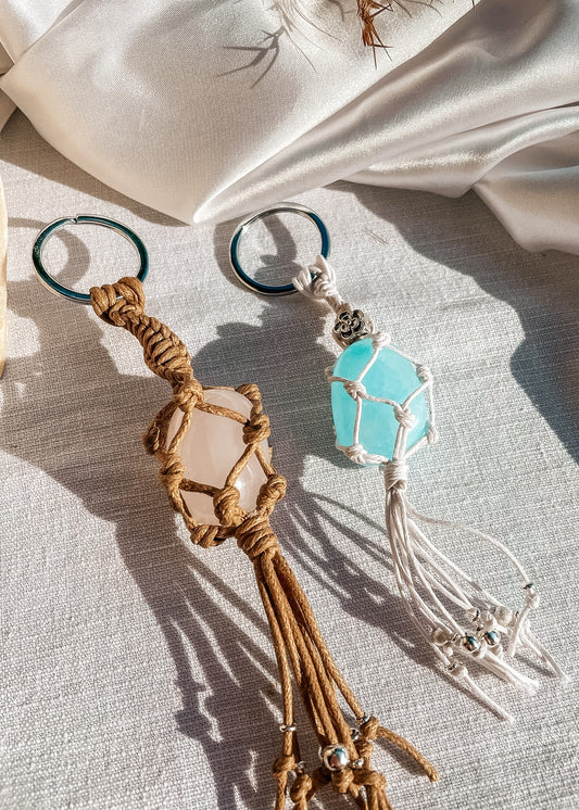Gemstone Keychain