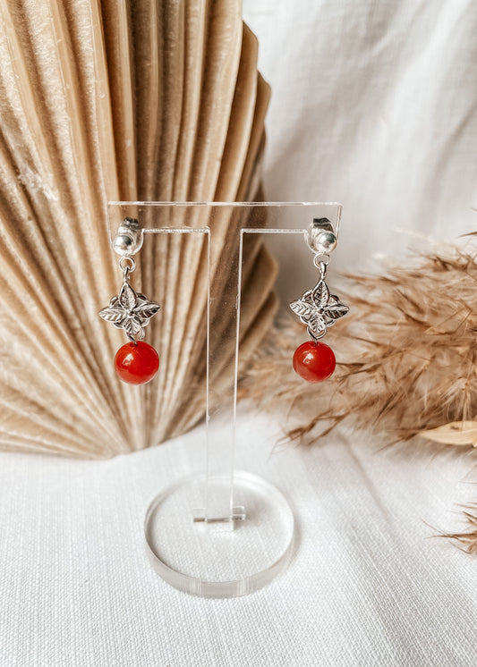 Alara Carnelian Earrings