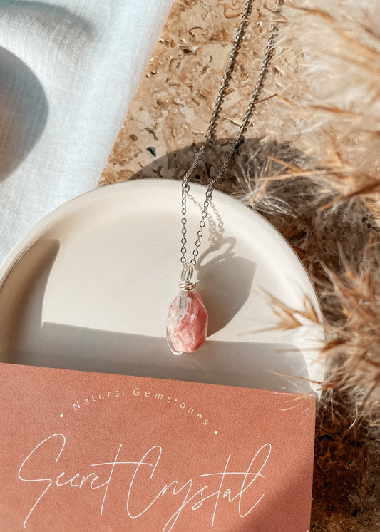 Rhodochrosite Necklace