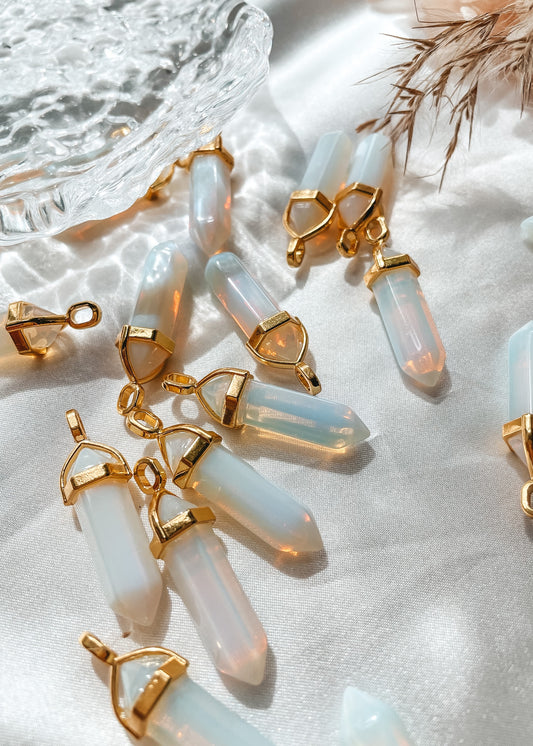 Opalite Gold Pendant