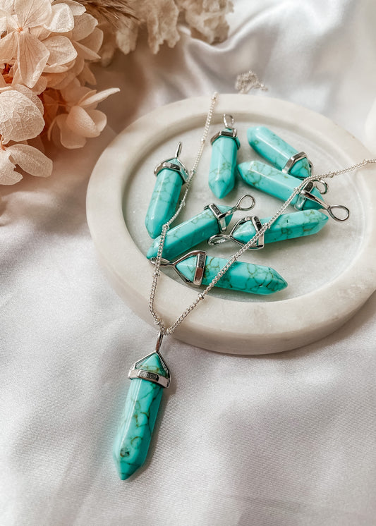 Turquoise Point Pendant